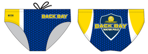 Back Bay Water Polo Club Custom Men's Water Polo Brief