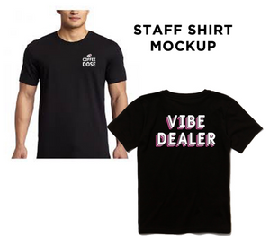 Coffee Dos Staff T-Shirt Black