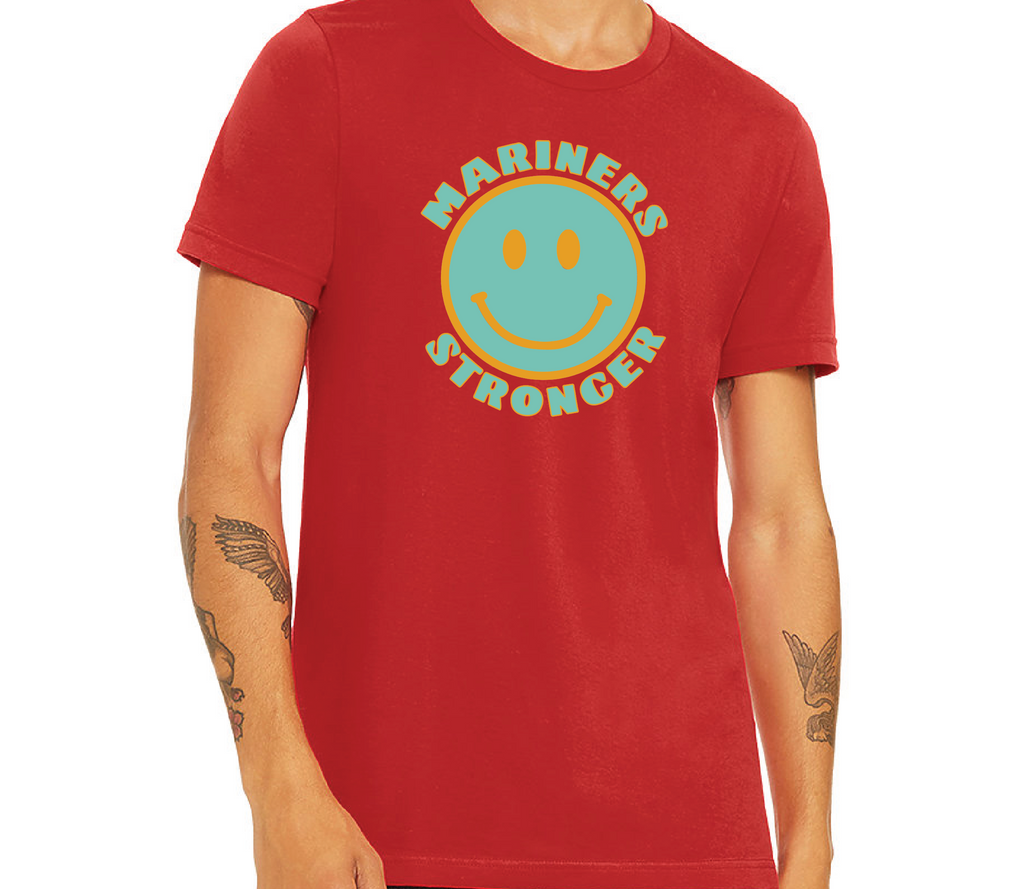 Mariners Foundation Red Unisex Adult T-Shirt