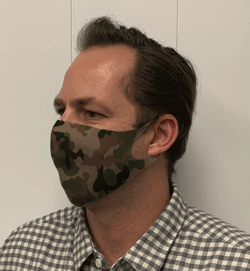 Original Camouflage Olson Face Mask
