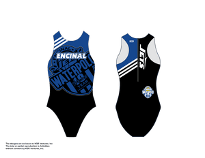Encinal High School Water Polo 2019 Custom Women's Water Polo Suit