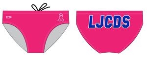 La Jolla Country Day School Pink Custom Men's Water Polo Brief