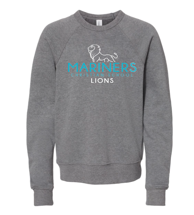 Mariners Christian School Lion Toddler/Youth Crewneck