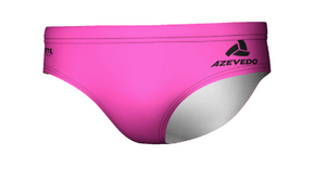 Azevedo Water Polo Men's Water Polo Brief - Pink/Black