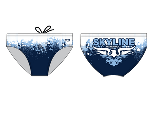 Skyline High School Water Polo 2019 Custom Men's Water Polo Brief - Personalized