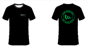 WellU Women's Black T-Shirt