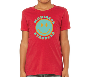 Mariners Foundation Red Unisex Youth T-Shirt